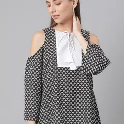 MBE Black & White Print Top-image-46