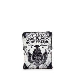 The House of Tara Unisex Black & White Printed Laptop Sleeve-64