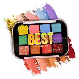 Adbeni Be The Best Version Of You 12-In-1 Matte & Shimmery Eyeshadow Palette-17g- Shade 02-15