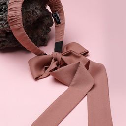 SHAYE Women Solid Hair Tie Hairband-9