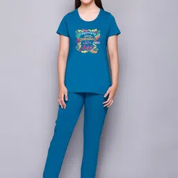 ELPIDA Graphic Printed Night Suit-image-36