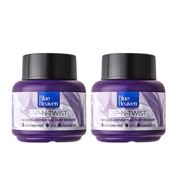 Blue Heaven Set of 2 Dip & Twist Nail Paint Remover - 40ml each-57