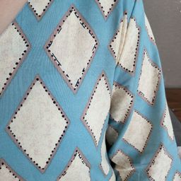 Freesia Array Geometric Printed Pure Cotton Night suit image 4