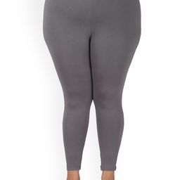 indian flower Plus-Size Ankle-Length Leggings-image-82
