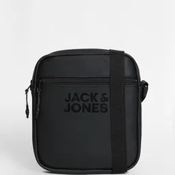 Jack & Jones PU Structured Sling Bag with Cut Work-6