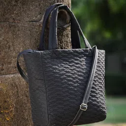 Anekaant Textured Structured Sling Bag with Quilted-picture-11