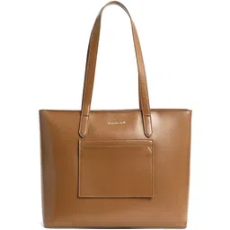 Fastrack PU Structured Shoulder Bag with Cut Work image 1