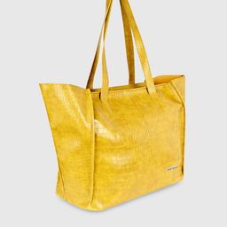 Bagsy Malone Textured Structured Tote Bag With Pouch image 2