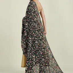 Dupatta Bazaar Embroidered Dupatta with Thread Work image 4