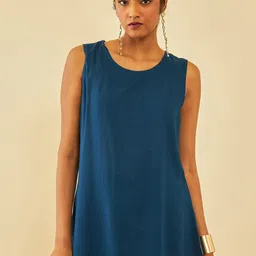Soch Round Neck Top & Trousers With Shrug image 3