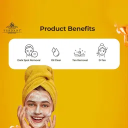 Verdant Natural Care Set Of 2 D Tan Face Washes - 100 ml Each image 2