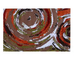 PRESTO Green Abstract Rectangular Carpet image 2