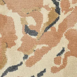 PRESTO Beige & Grey Abstract Printed No-Shred Carpet image 5