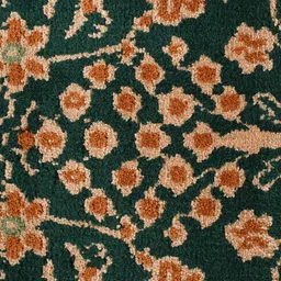 PRESTO Green & Beige Traditional Printed No Shredding Carpet image 5