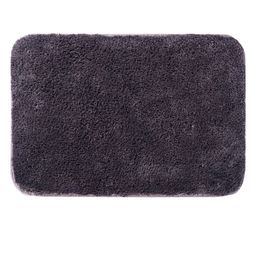 Pano Charcoal Solid 2400 GSM Anti-Skid Bath Rug-picture-2