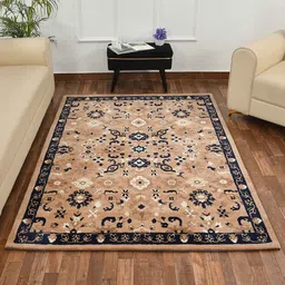PRESTO Blue & Beige Traditional Printed Carpet-41