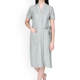 RedRose Women Cotton Soft Bath Robe-image-79