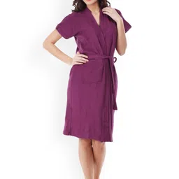 RedRose Women Cotton Soft Bath Robe-image-71