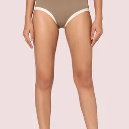 INTIMATE QUEEN Mid-rise Pregnancy Bliss: Yew Tree Bae Super Soft Maternity Hipster Brief-image-87