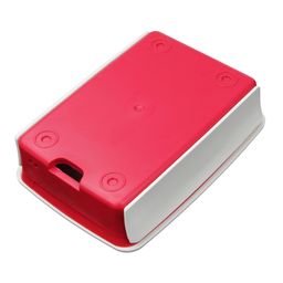 Raspberry Pi 3 Case for Raspberry Pi 3 Model B, B+ only Red/White image 3
