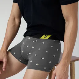XYXX Men Printed Breathability 100% Combed Cotton Sprint Trunk XYTRNK196-15