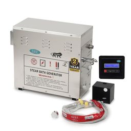 SRE Beta Series 6kW Steam Generator | Stainless Steel | Auto Drain, Timer & Temp | Aroma Outlet | Digital Control Panel | 2-Year Warranty image 1