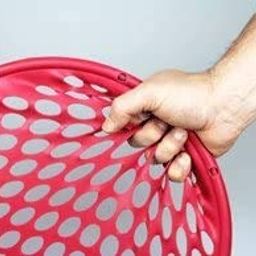 Physiostore Grip Exerciser Web Exerciser Hand Exerciser Finger Exerciser Grip Trainer Medium- Red image 2