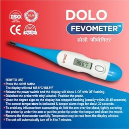 dolofevometer Micro Wellness Dolo Fevometer - Flexible Digital Thermometer - For Easy, Accurate, Reliable & Fast Reading image 3