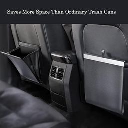 DIFAIEN Car Trash Bag Portable Anti Spill Interior Hanging Garbage Bin Holder Seat Organizer(Pack of 1) image 5