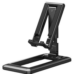 nibar NIBAR® Mobile Holding Tabletop Stand, 180 Perfect View, Height Adjustment, Wide Compatibility, Multipurpose, Anti-Skid Design (Twistand, Black) image 1