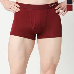VIP Pack Of 3 Assorted Breathability Trunks VP-MI-TR-SNSRY-10P-PO3-S image 1
