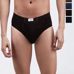 AMUL COMFY Pack Of 5 Mid-Rise Cotton Basic Briefs AC-CBRIIE-AF-CB-NVY-LTBR-SGRY-3XL-5PC-picture-41