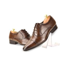 Cliff Fjord The Opulent Men Square Toe Lace Up Formal Derbys-image-96