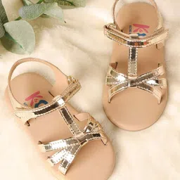 KICKS & CRAWL Girls Dreamy Strappy Open Toe Flats-37