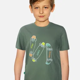Palm Tree Boys Graphic Printed T-shirt-picture-18