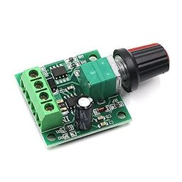 generic SP Electron DC 1.8V 3V 5V 6V 12V 2Amp PWM Motor Speed Controller Low Voltage Motor Speed Controller PWM 0~100% Adjustable Drive Module PWM Speed Controller DC Motor (Pack of 2) image 5