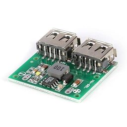 Techtonics Dual USB Output 9V/12V/24V to 5V 3A DC-DC Car Charging Voltage-Stabilizer Module image 2