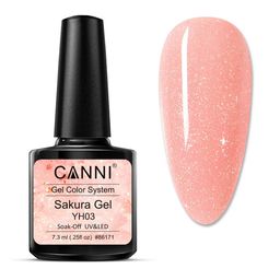 CANNI Sakura Soak Off UV & LED Gel Color System Nail Polish 7.3 ml - YH03-image-74