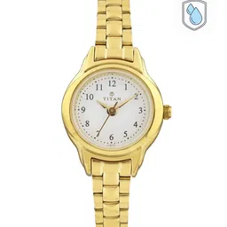 Titan Women White Dial Watch NF2401YM01-14