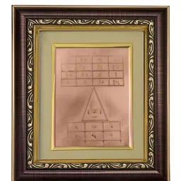 Pray Everyday Beige & Brown Kamdhenu Copper Yantra-picture-44