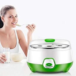 Electric Automatic Yogurt Maker Mini Portable Yogurt Making Machine, Stainless Steel Inner Container Electric Yogurt Maker, Automatic Curd & Yogurt Maker, Dahi Maker (1Pcs)(Multicolor) image 2
