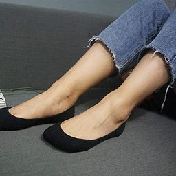 vedetic Low Cut Liner Socks For Women - No Show Non Slip Hidden Invisible Soks for Flats Boat, Summer Women Socks - 1 Pair image 5