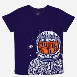 x2o Boys Typography Printed Cotton T-Shirt-image-91