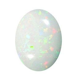 kirti sales Gems 7.25 Ratti Natural Fire Opal Stone Rashi Ratna Original and Certified Lab Precious Gemstone Unheated and Untreated Gems for Astrological Purpose image 1