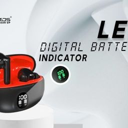 Kratos Cube Ear Buds Wireless with Large Playtime, Noise Isolation & Clear Calls, Bluetooth Earbuds with Voice Assistant, Ear Buds with Bluetooth V 5.3 & with Type C Fast Charging, IPX4 TWS Earphones image 5