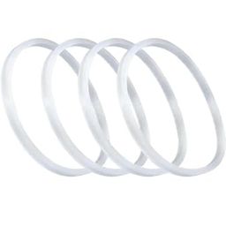 socket washer for wonder chef nutri mixer grinder jar || 4 pc ||made from silicon material || food grade ||only for replacement image 1