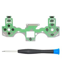 PSX Store Flex Ribbon Conductive Film Keypad Replacement Compatible with PlayStation PS4 Controller Dualshock 4 JDS-001 / JDS-011 Incl (+) Screwdriver image 1