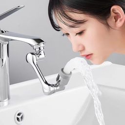 Alark 1080 Extender Faucet – Adjustable Water Flow, High-Pressure Kitchen Sink Extension, Easy Install, Leak-Proof, 360° Rotatable For Extended Reach And Flexibility Adjustable Water Flow Better Reach image 3