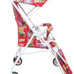 Bondad Hub for Kids in Strollers & prams Pram (No Recline Position, Red) image 3