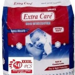 haneez EXTRA CARE PANT STYLE BABY DIAPERS 4XL SIZE FOR 16KG AND ABOVE,12 Hours Absorption, Extra Soft For Day & Night Protection image 2